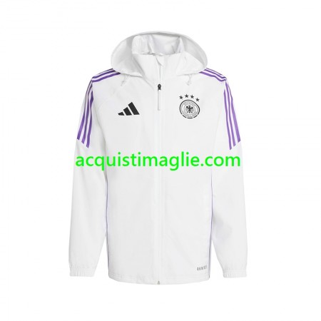 Germania Windrunner Giacca con cappuccio Bianco 2024/2025
